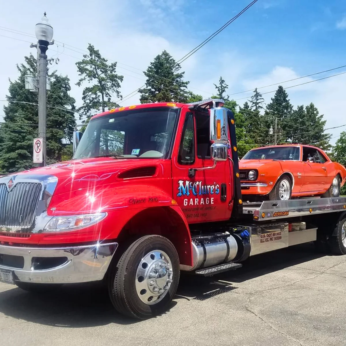 Emergency roadside assistance and vehicle recovery